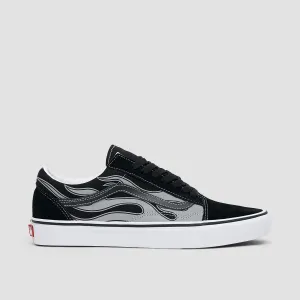 Vans Old Skool Shoes - Reflective Flame Black