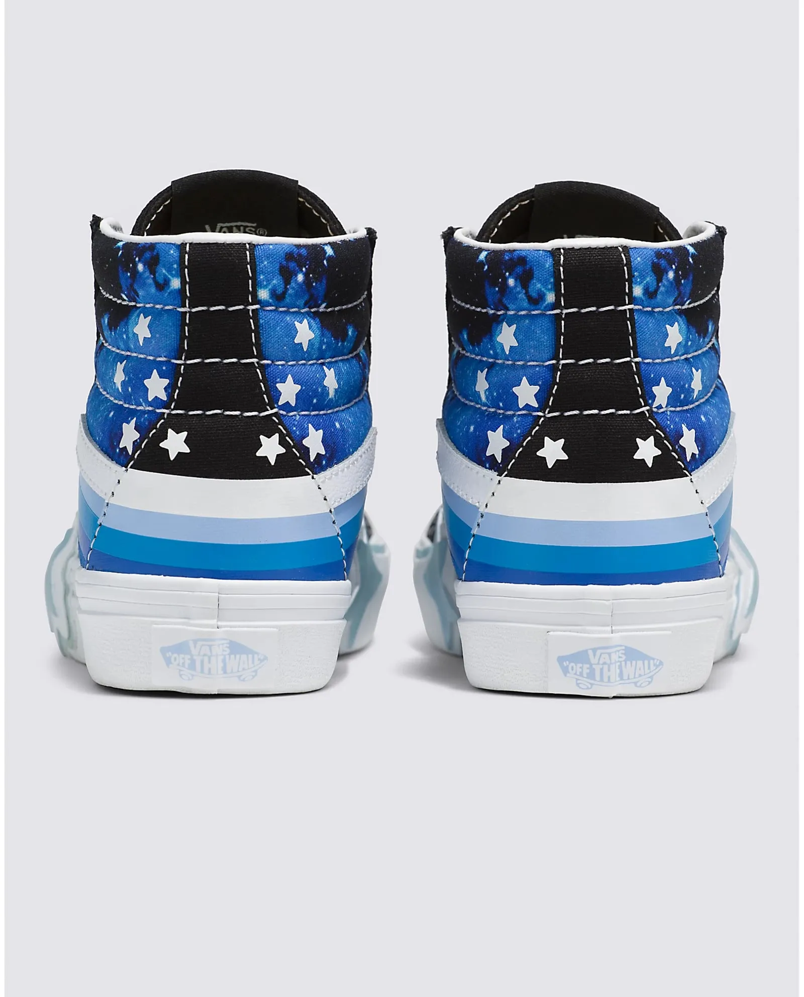 Vans Sk8-Hi Kids Rainbow Star Glow Galaxy Black / Blue