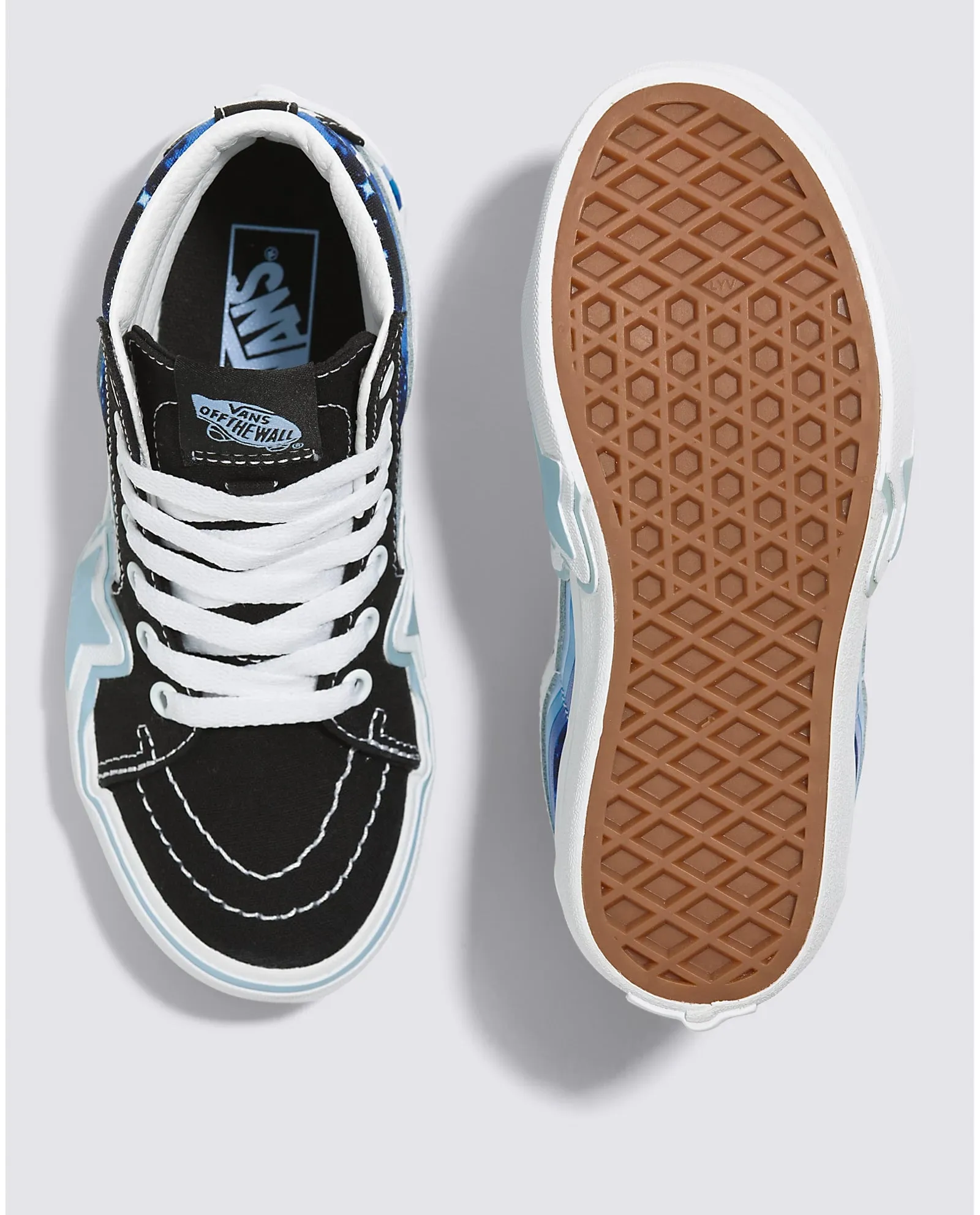 Vans Sk8-Hi Kids Rainbow Star Glow Galaxy Black / Blue