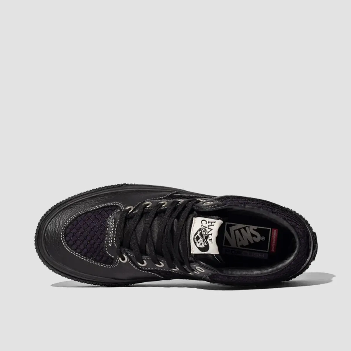 Vans Skate Half Cab Mid Top Shoes - Pass-Port Black/Purple