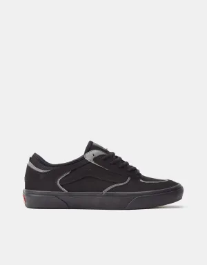 Vans Skate Rowley Skate Shoes - Black/Pewter