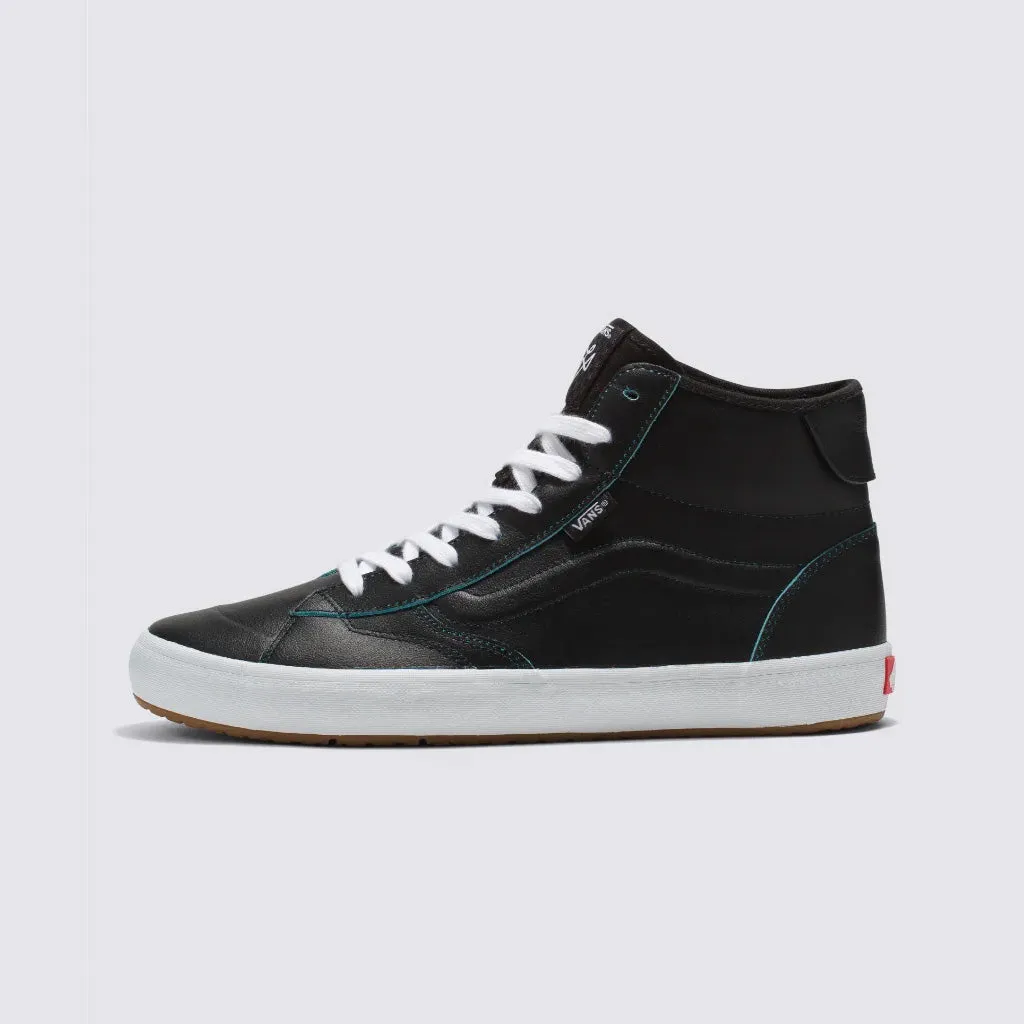 Vans The Lizzie Wearaway High Top Shoes - Wearaway Black/Blue