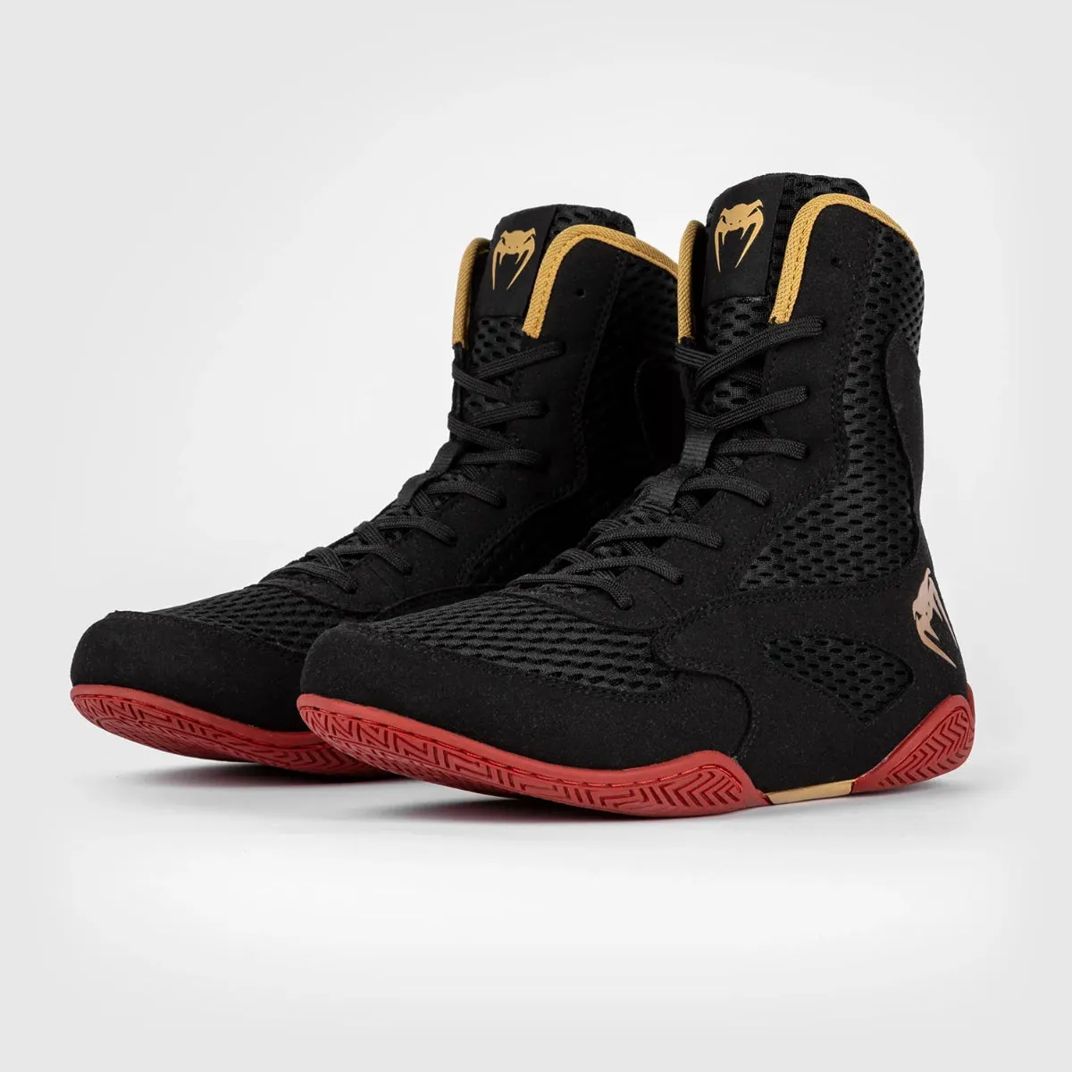 Venum Contender Boxing Shoes Black/Gold/Red