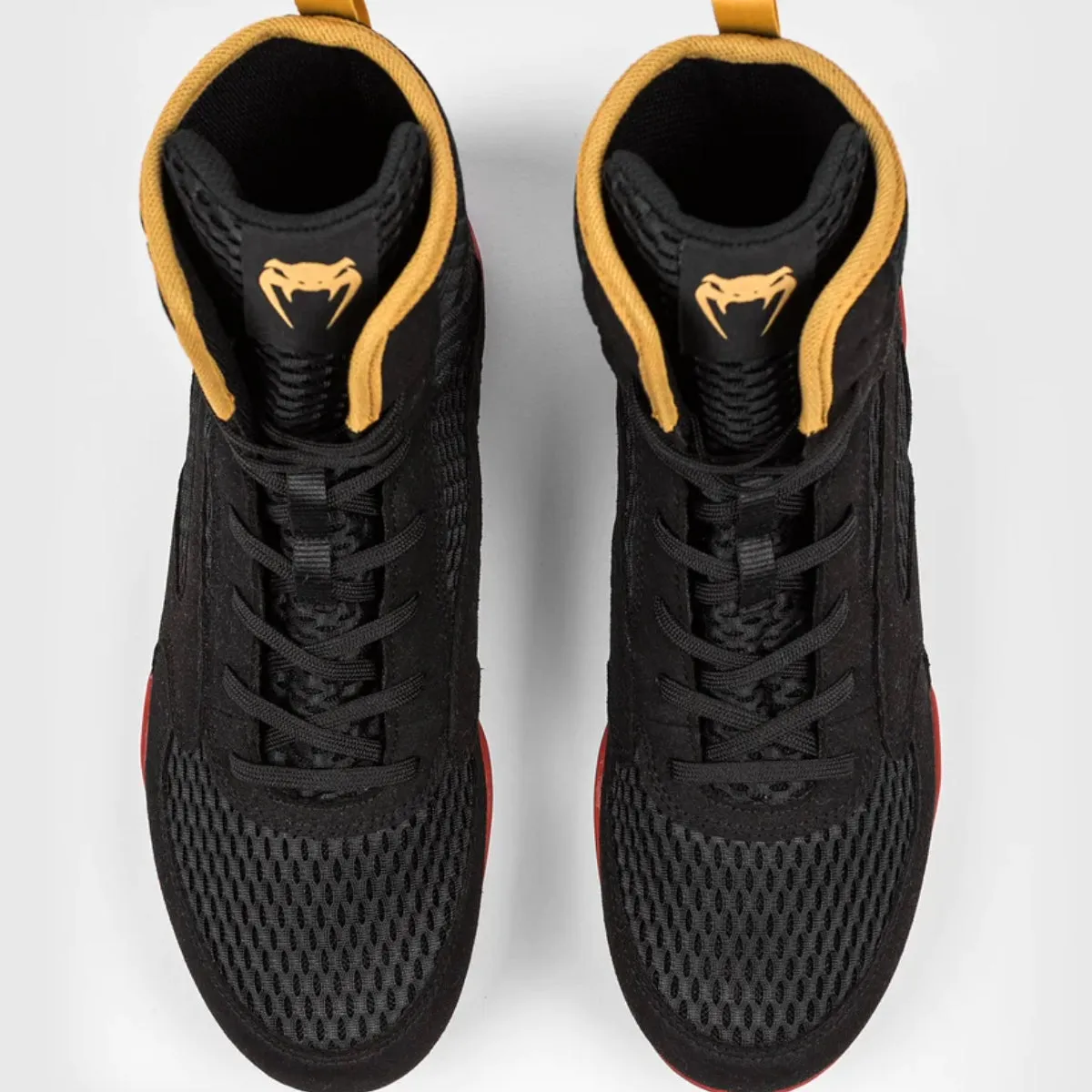 Venum Contender Boxing Shoes Black/Gold/Red