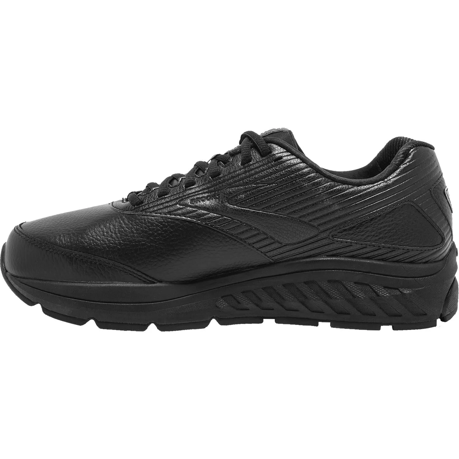 Women's Brooks Addiction Walker 2 Black/Black Leather