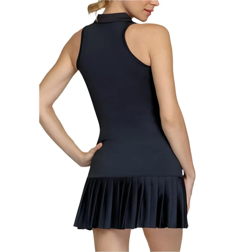 Women's Nixie Pleated Tennis Dress Onyx