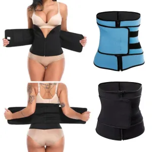 Women's Slim Body Trainer Tummy Waist Shaper Sweat Belt Shapewear