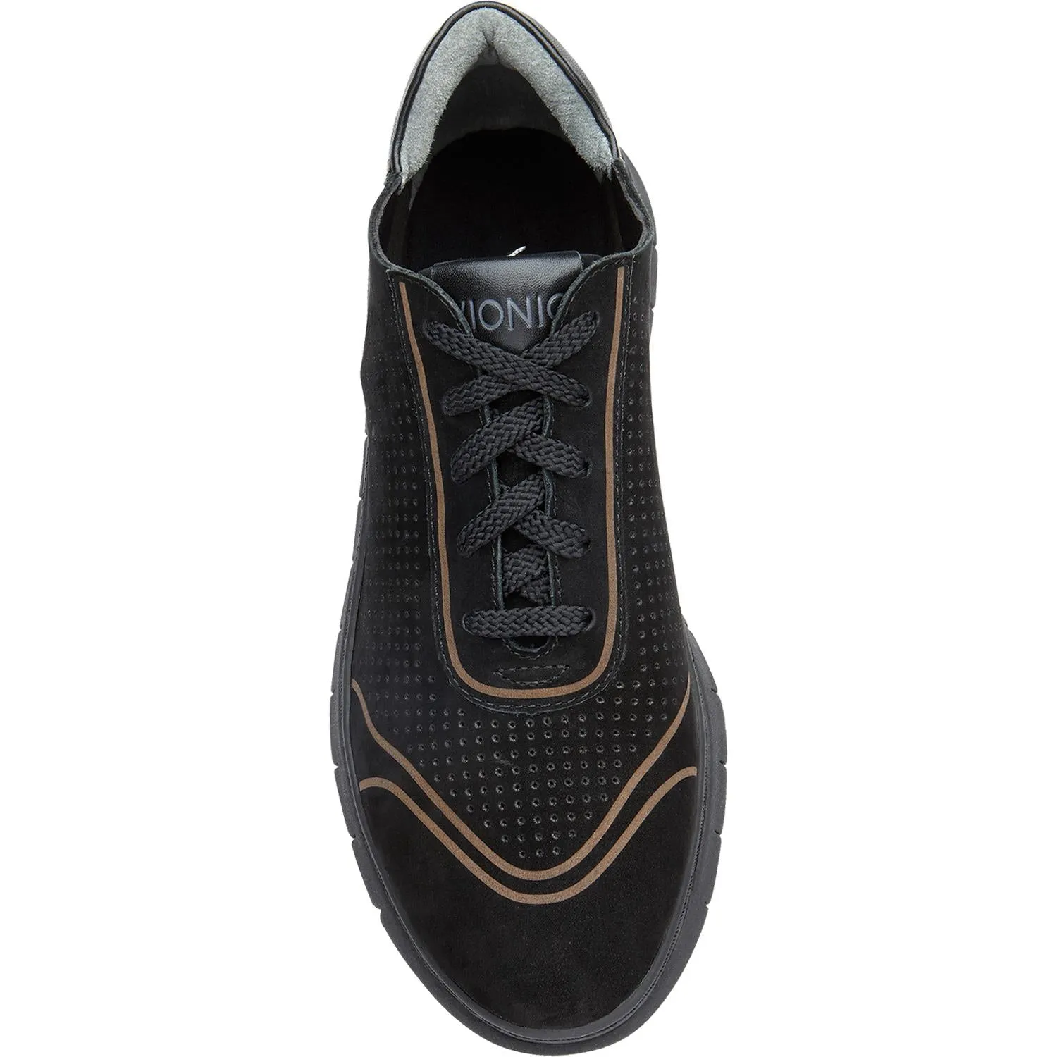 Women's Vionic Riley Black/Black Nubuck/Leather