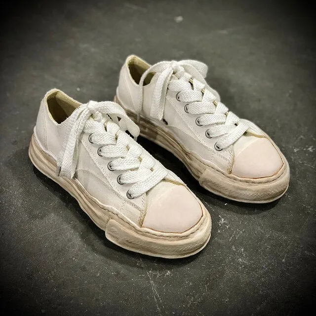 Yeknu Own Brand [Not MMY] ERA Street Wear Army Same Style Fashion Sneakers Nigel Cabourn Suture Canvas Shoes For Men Lightweight Girl