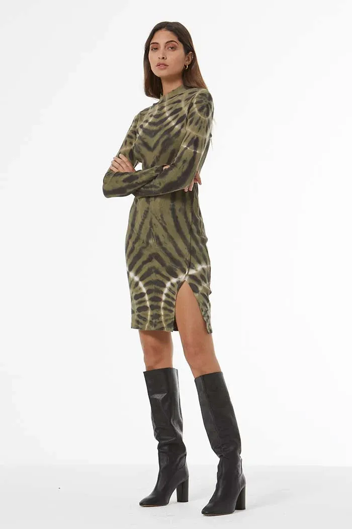 YFB Deidei Dress // Military Spin Wash